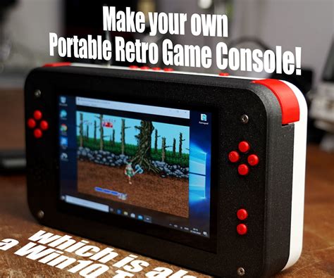 Make your own Portable Retro Game Console!......which is also a Win10