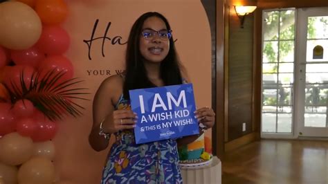 Make-A-Wish, Bottom Line Concepts treat 17-year-old battling cancer to luau ahead of Hawaii trip