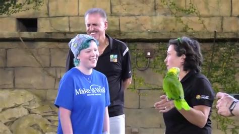 Make-A-Wish flies in 15-year-old Virginia girl fighting bone cancer for tour at Zoo Miami