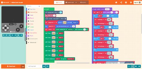 Makecode arcade examples. ) {Standard Blocks 2} :paper plane: Find a [mySprite] ...