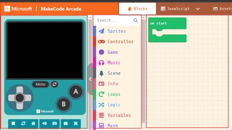 Makecode arcade games download.  It consists of drag and drop blocks t...
