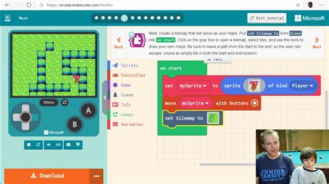 Makecode arcade maze. 0 Blocks Made with ️ in Microsoft MakeCode Arcade.  Develop your pro...