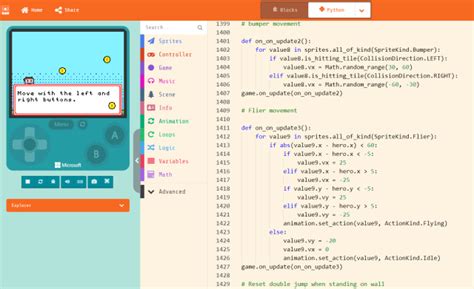 Makecode arcade python.  Contribute to MrDGuy/pxt-arcade-python development by creating an acc...