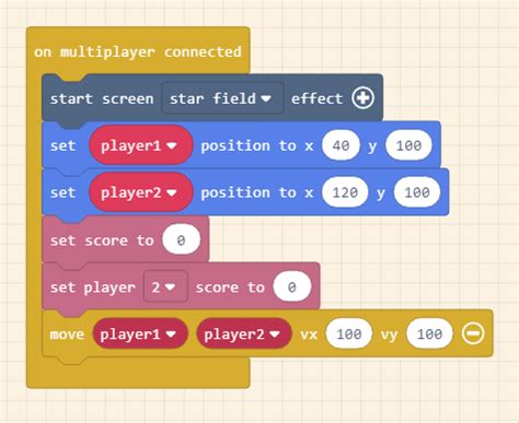 Makecode multiplayer.  If a game is programmed using multiplayer controls, t...