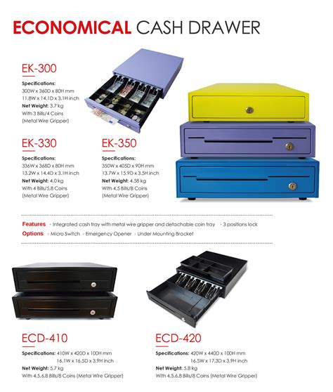 Maken - Economical Cash Drawer EK-330