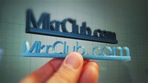 Maker Club gets a 3D Printed Sign
