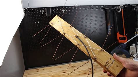 Homemade DIY TV Antenna from copper wire - how to make a simple dipole OTA TV antennaThis Homemade Dipole TV Antenna performs very well! Homemade Television .... 