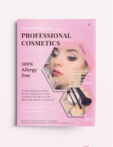 Makeup Flyer Template