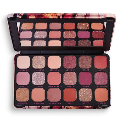 Makeup Revolution EYESHADOW PALETTE FOREVER FLAWLESS ALLURE - Palette ...