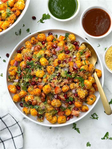 Makhana Bhel Phool Makhana Chaat - Indian Veggie …