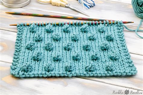 Making A Bobble In Knitting