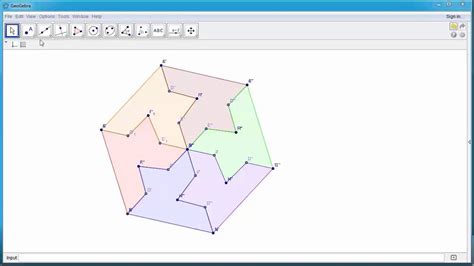 Making A Tessellation in GeoGebra - YouTube