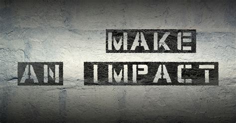 Making An Impact