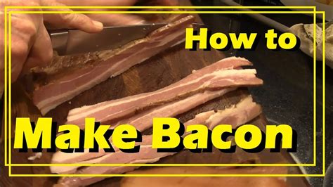 Making Bacon - YouTube