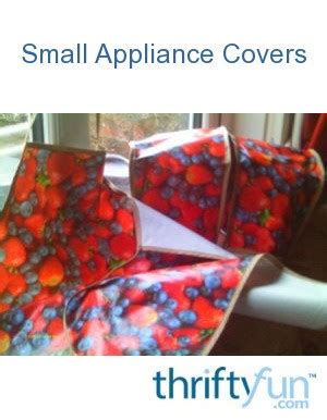 Making Small Kitchen Appliance Covers ThriftyFun