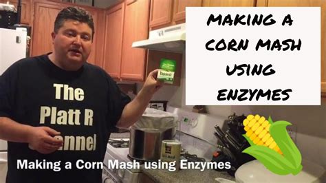 Making a Corn Mash using Enzymes - YouTube