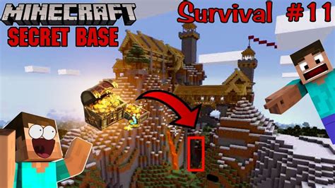 Making a secret base in minecraft