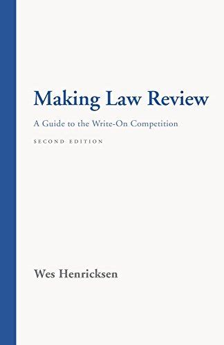 Making law review a guide to the writeon competition. - Manual de maquillaje con aerografo spanish edition.