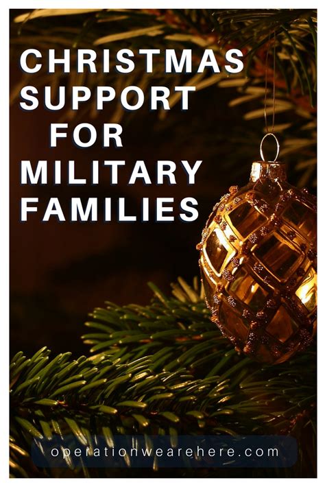 Making sure military families get in the holiday spirit