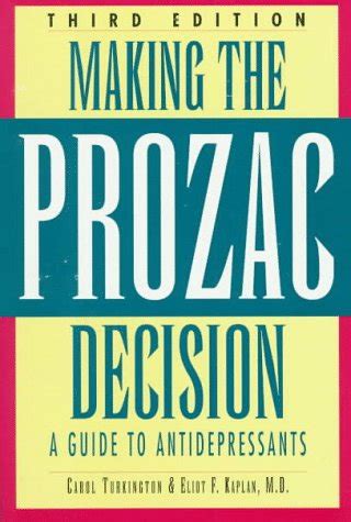 Making the prozac decision a guide to antidepressants. - Manual de servicio del procesador de tejidos.
