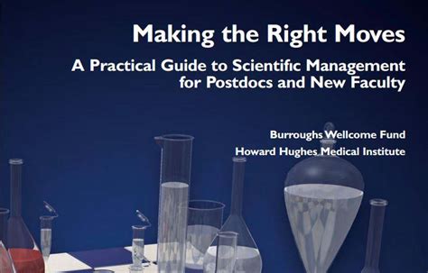 Making the right moves a practical guide to scientific management for postdocs and new faculty. - Libby solutions manual accountingpearlson and saunders.
