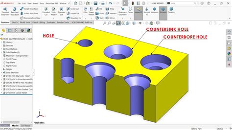 Making thread using Hole Wizard SOLIDWORKS Forums