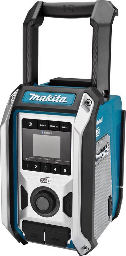 Makita DMR115 Bouwradio DAB+ Bluetooth Bass subwoofer 10,8