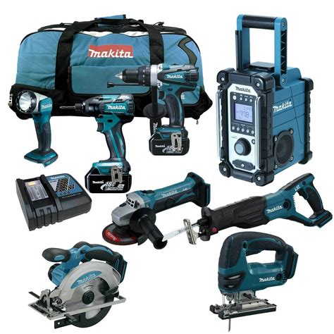 Makita set utensili batteria 18 V 12 pz. +DTD129RMJ avvitatore a ...