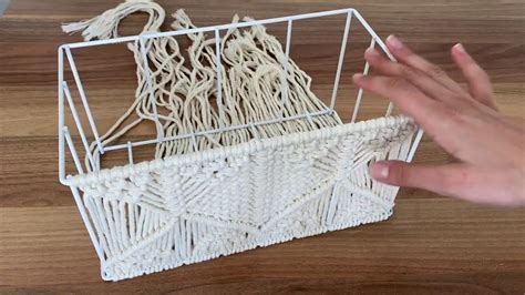 Makrome sepet Pinterest.