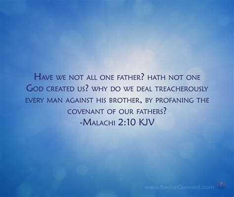 Malachi 2:10 - KING JAMES BIBLE ONLINE