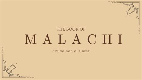 Malachi 2:10-16 - Faithlife Sermons