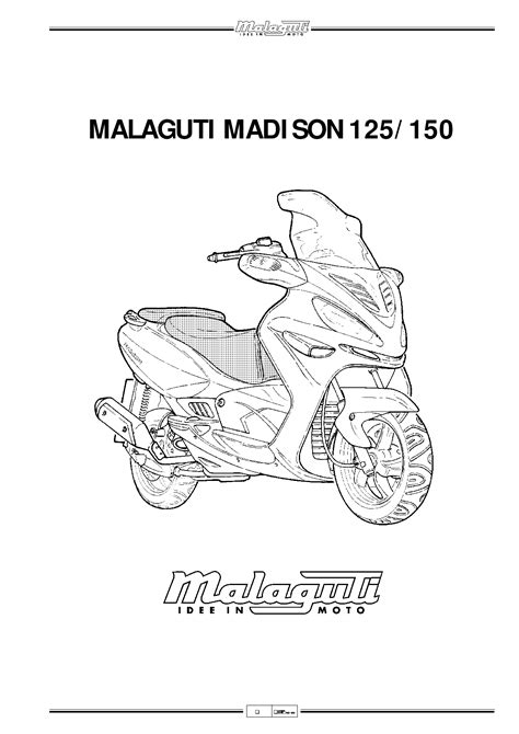 Malaguti madison 125 150 service repair workshop manual. - Páginas de historia: recuerdos é impresiones.