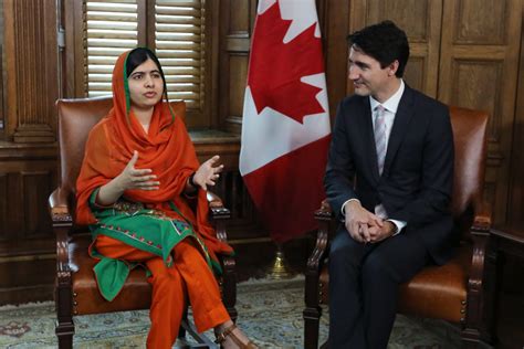 Malala Yousafzai is now an honorary Canadian citizen