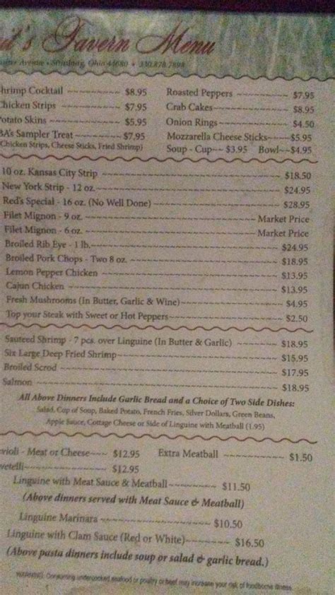 Menu for Al's Tavern, Altoona PA. Not just another corner bar! Click on a page to view a larger version Download PDF Version .... 
