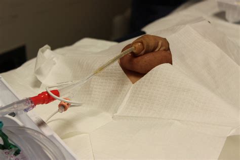 Male catheterization porn