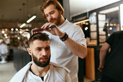 Male hair salon. Popular Haircuts For Men. The most popular haircuts for men are the fade, modern quiff, comb over, French crop, hard side part, textured brush back, fringe, faux hawk … 