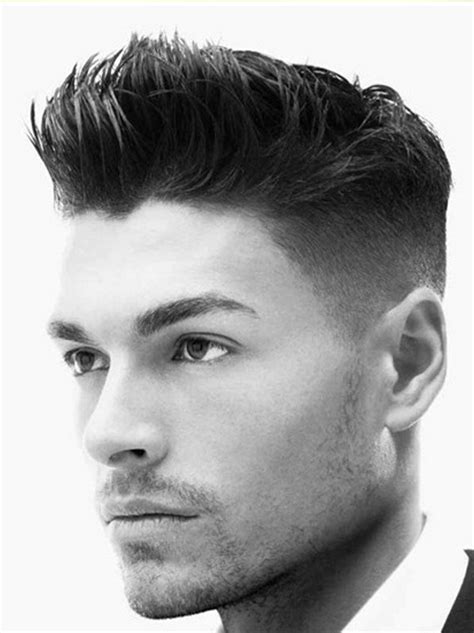 Male hairstylrs. 1. Textured Men’s Haircut + Low Drop Fade. Zach Ramsey. This is a cool haircut for men that features medium textured hair and a low bald fade. 2. Medium Length Haircut For Men + Bald Fade. Barber Cole. … 