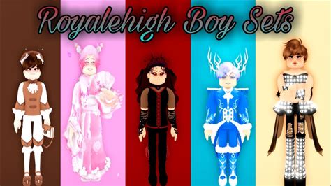Male royale high sets. Boy 24,000. Currently offsale. Availability. November through January. Obtained from. Shop. ... More Royale High Wiki. 1 Sets; 2 Royalloween/2023; 3 Halos; Explore properties. Fandom Muthead ... Royale High Wiki is a FANDOM Games Community. 