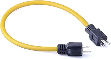 The extension cords have two male ends (a three-prong plug) and are generally used to "back-feed" electricity to a residence during a power outage by connecting a generator to an outlet in the .... 