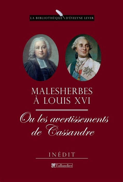 Malesherbes à louis xvi, ou, les avertissements de cassandre. - Download manuale di ingegneria della fondazione canadese.
