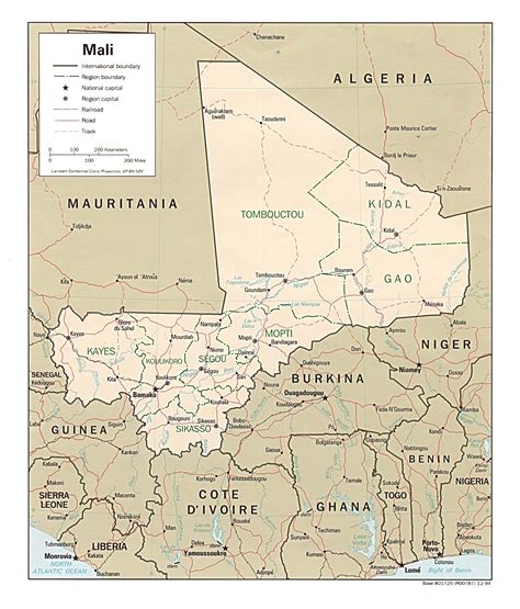 Full Download Mali 11700000 Travel Map International Travel Maps By Itm Canada