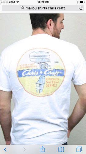 Malibu Shirts - Chris Craft Motor Men