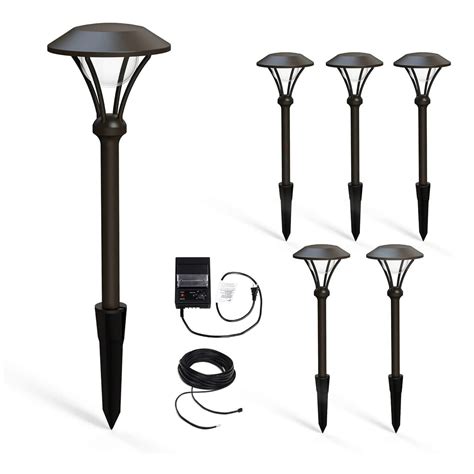 Malibu Lights Outdoor Low Voltage Landscape Path Lights LED Garden Pathway Light 0.8W Warm White Lights for Lawn, Yard, Patio 8405-9112-01. 4.2 4.2 out of 5 stars (13) .