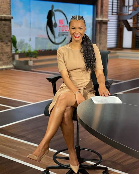 Malika Andrews is the first woman to host NBA Draft. A