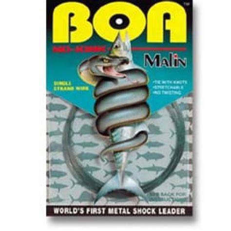 Malin Lockwire BOA No-Kink Titanium Shock …