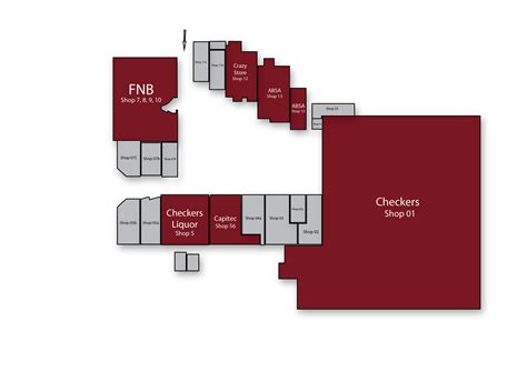 Mall Navigation Map Bryanston Shopping Centre