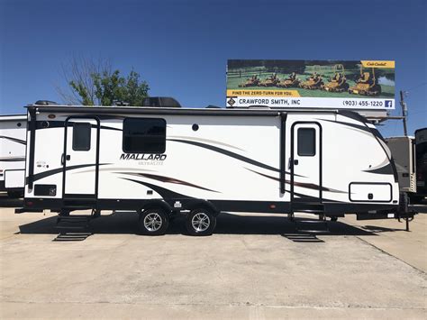 Confirm Availability View Details . 2018 HEARTLAND MALLARD IDM185 Used. Columbia, SC Stock # 2260300. View Floor Plan. Length (ft) 21 ft 11 in. Weight (lbs) 3,575. Sleeps 5. Slide Outs -. Sale Price $19,499.. 