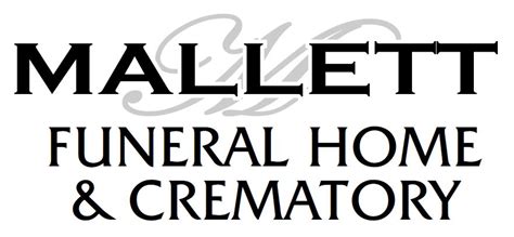 Mallett funeral home and crematory. Mallett Funeral Home and Crematory provides complete funeral services to the local community. Menu ☰ Home; Obituaries; Who We Are. Our Staff; Our Locations; Our Calendar; Plan Ahead ... Mallett Funeral Home and Crematory 417 East Cherokee St Wagoner, OK 74467 918-485-2911; Join our mailing list 