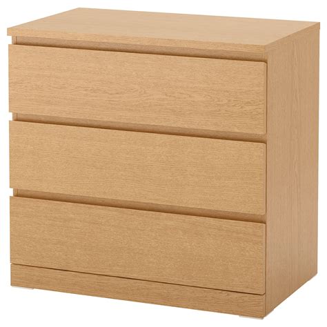 Malm Dresser 3 Drawer