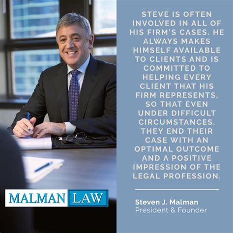 Malman law. Malman Law takes your injuries seriously, and represents clients from the Chicagoland area and across Illinois. When we represent you, we will fight for compensation so that you can have a proper recovery. 
